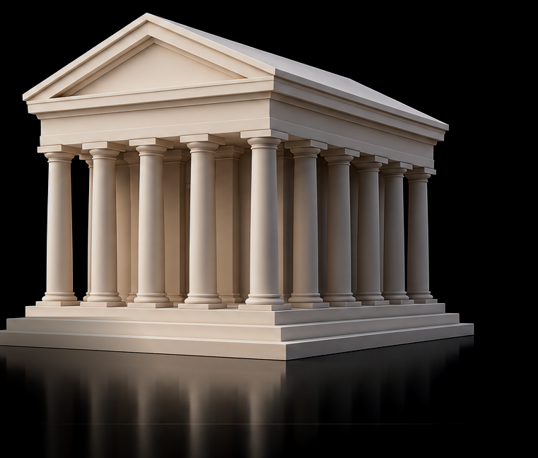 Classical temple